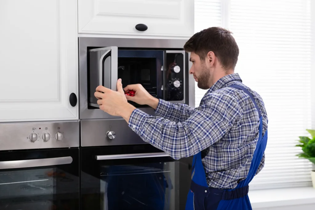 samsung microwave fixing near me