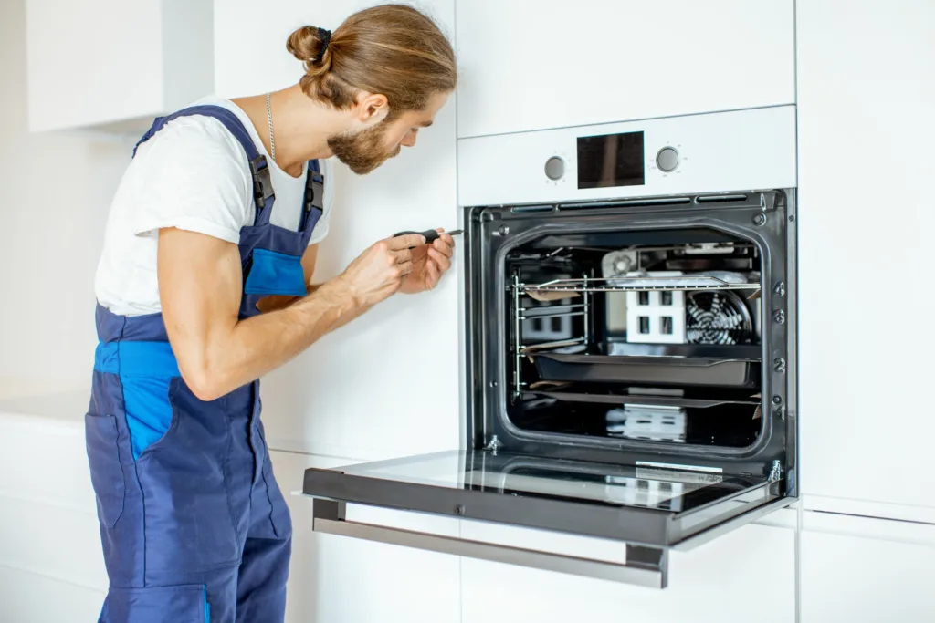 defy oven door repair