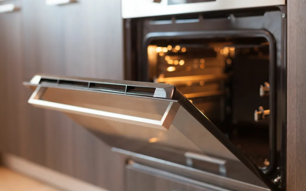 Genuine stove and oven pars - image of repaired oven door
