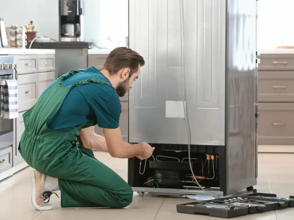 whirlpool freezer leaking repairs