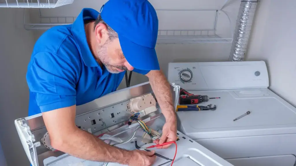 Electrical appliance repair services being provided in New Germany."