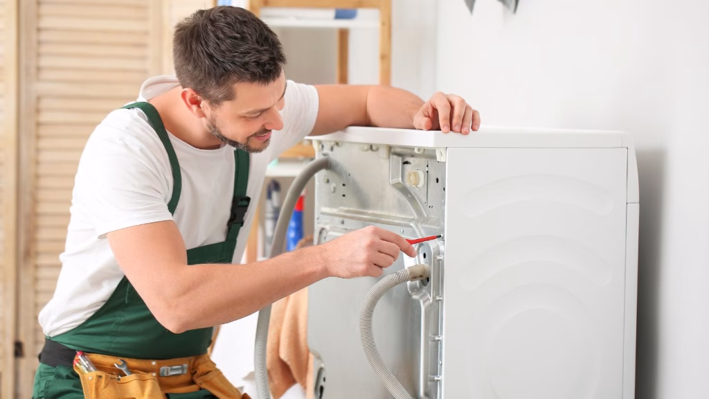 Technician providing Miele appliance service in Durban