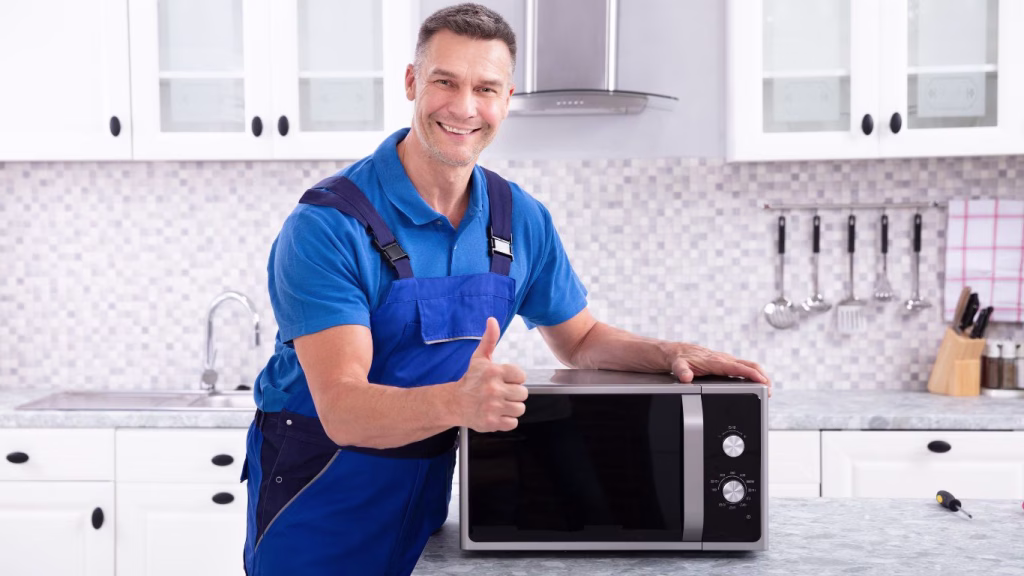“Local appliance repair expert servicing a home appliance inside a Crestholme residence