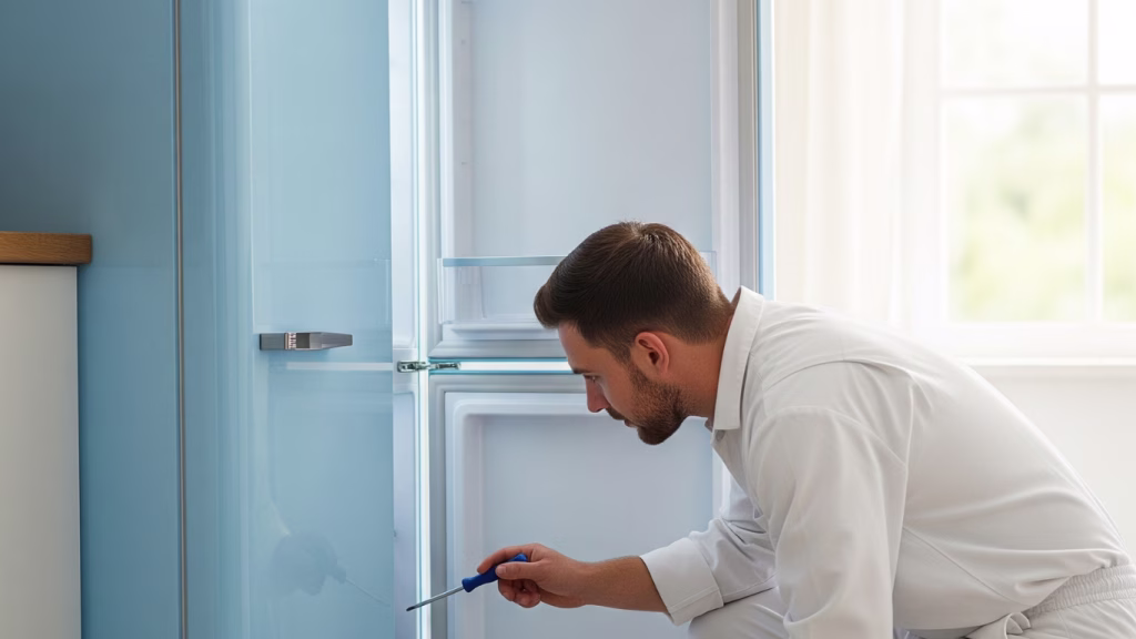 A local technician in Ballito providing expert Smeg fridge repairs.