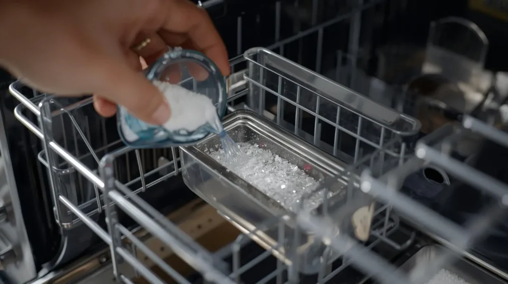 image showing durbanites how to add dishwasher salt