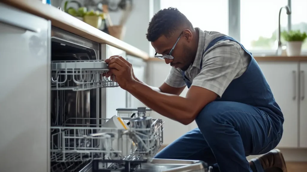 technician works on performing samsung appliance repairs in yellowwood park