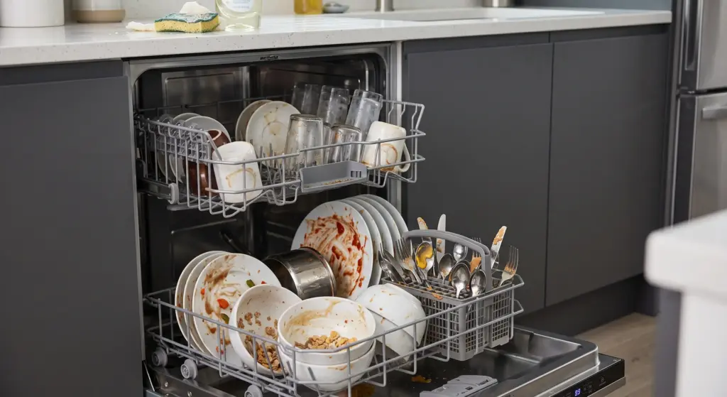 dishwasher with dirty cutlery need repairs in durban