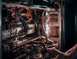 aeg oven not working after power outage