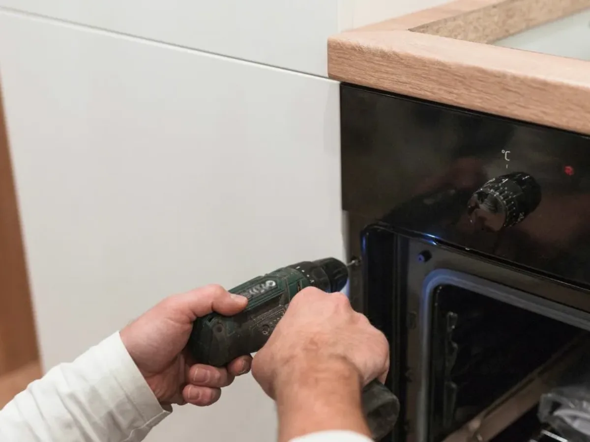 gas stove installation